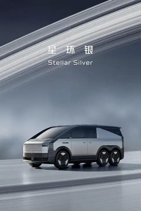 小鹏陆地航母三色曝光,白银灰PK特斯拉Cybertruck谁更炸?